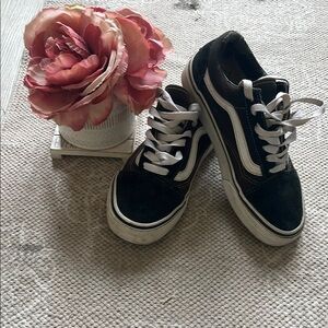 Vans Black and White Sneakers